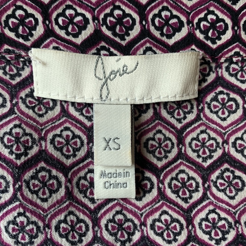 JOIE 100% Silk Blouse - Picture 6 of 12